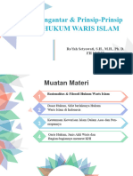 1-2023-Pengantar & Asas Hukum Waris Islam-Filosofi Prinsip Dan Asas