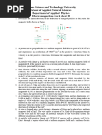 Worksheet II Electromagnetism