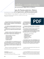 Recomendaciones de buena práctica clínica atención inicial al paciente politraumatizado