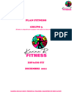 Plan Fitness Grupo 3 Diciembre 2021