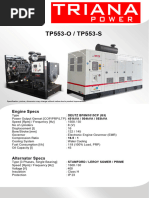 TP553-O / TP553-S: Engine Specs