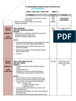 Jadual Transisi Minggu 3