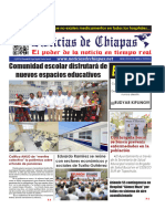 Periódico Noticias de Chiapas, Edición Virtual Jueves 18 de Abril de 2024