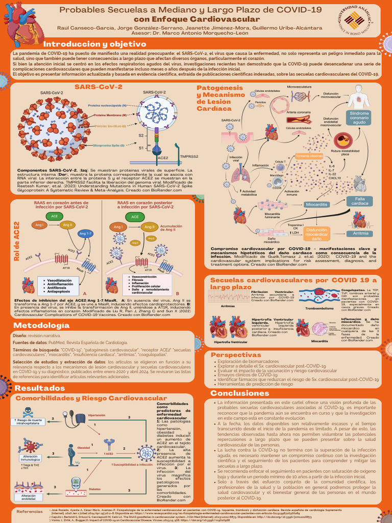 Secuelas Cardiovasculares del COVID-19 | PDF | Virus | Comorbilidad