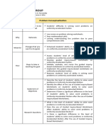 Action Research Problem Conceptualization - Edited