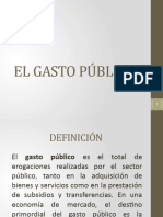 El Gasto Publico