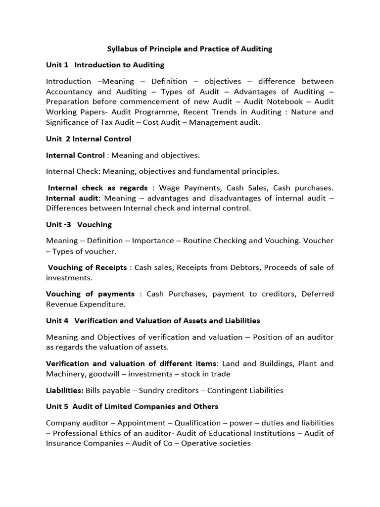 Auditing First Chapter | PDF | Audit | Accounting