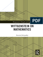 Wittgenstein On Mathematics (Severin Schroeder (Schroeder, Severin) ) (Z-Library)
