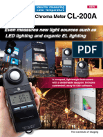 Chroma Meter Cl-200a Brochure