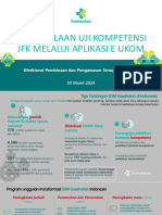 Pengelolaan JFK Melalui e Ukom - Jateng - 20 Maret 2024 - PDF