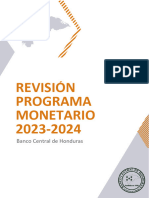 Revisión Programa Monetario 2023-2024