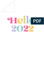 Agenda Hello 2022 - Unlocked