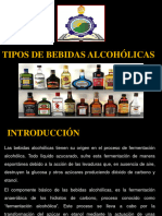 TEMA 1. TIPOS DE BEBIDAS ALCOHOLICAS.