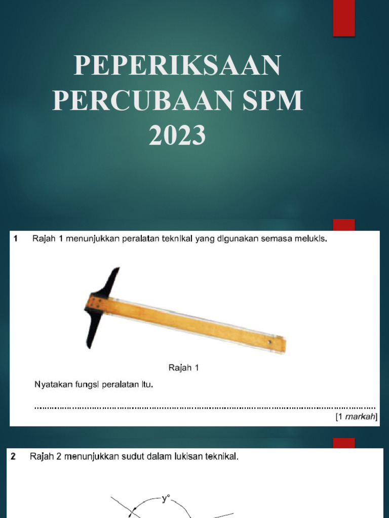 Soalan Peperiksaan Percubaan Spm 2023 Pdf