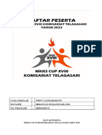 DAFTAR PESERTA MKKS CUP 2023