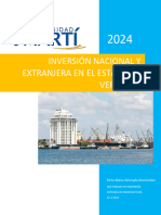 Inversión Nacional y Extranjera en El Estado de Veracruz