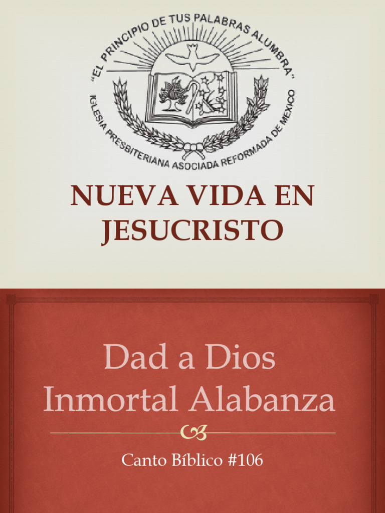 106 Dad A Dios Inmortal Alabanza | PDF | Derecho | Religión y ...