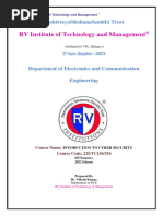 CyberSecurity Module 5 Notes