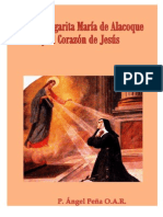 Santa Margarita Maria de Alacoque Y-el-Corazon-De-Jesus
