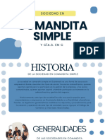 Sociedad en Comandita Simple - Presentación PDF