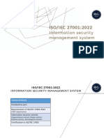 Presentation ISMS ISO IEC 27001 2022