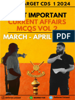Most Important Current Affairs MCQs (March-April 2023) Volume 2 Defense Ustaad