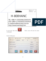 H-800HANC-操作
