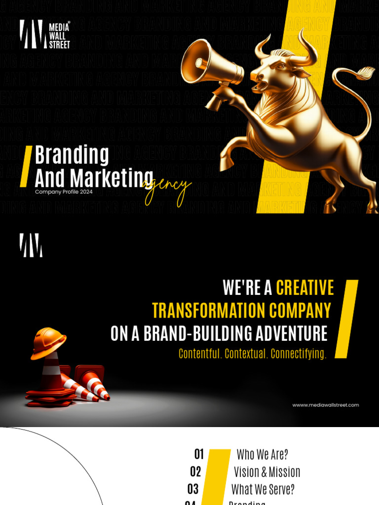 Media Wall Street Company Profile 2024 | PDF | Brand | Digital Marketing