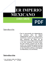 3 Primer Imperio Mexicano