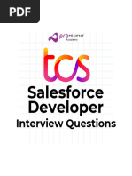 TCS Salesforce Developer Interview Questions 2024