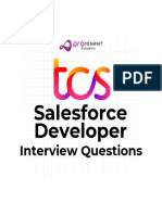 TCS Salesforce Developer Interview Questions 2024
