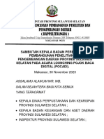 Sambutan POCADI PDF