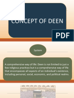 Concept of Deen