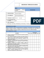 SEMANA 2 Ejemplo de Perfil de Cargo