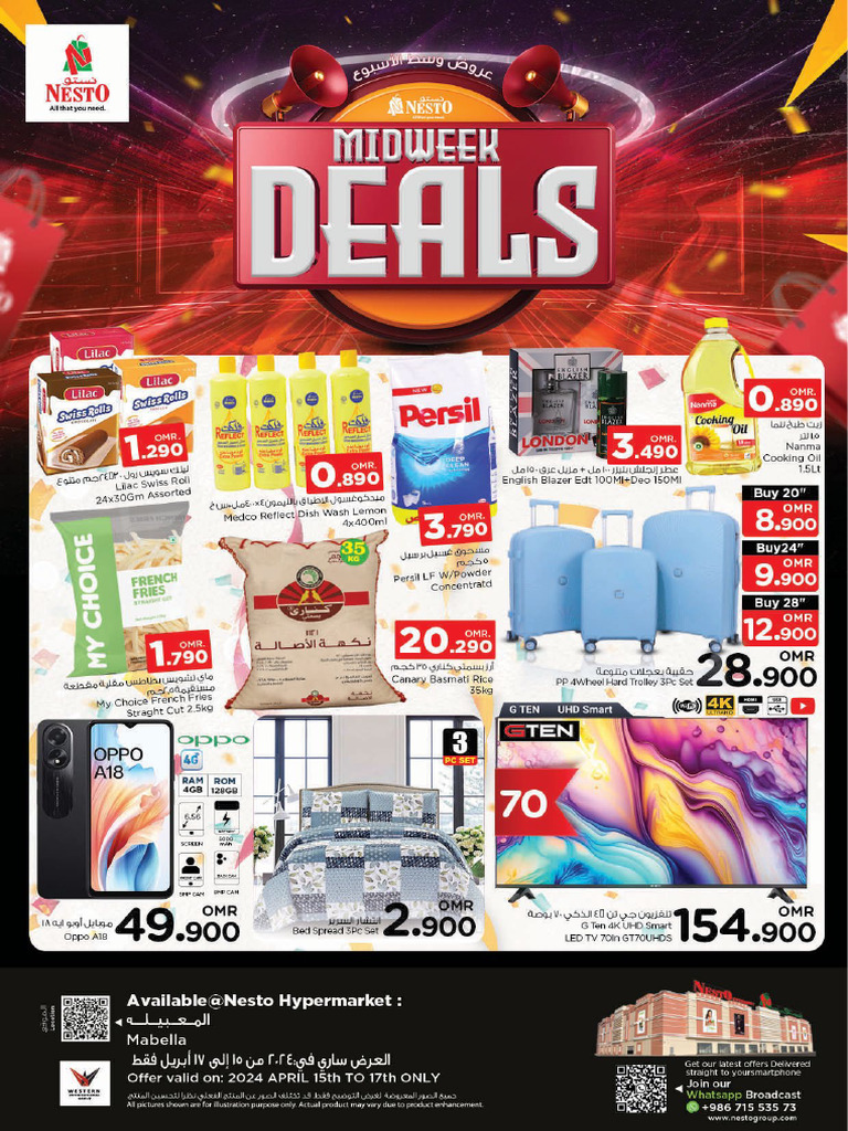 Nesto Mabella Midweek Offer Valid From 2024 April 15th To 17th ONLY | PDF