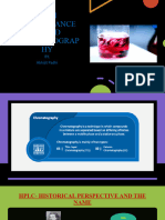 High Performance Liquid Chromatography (HPLC)