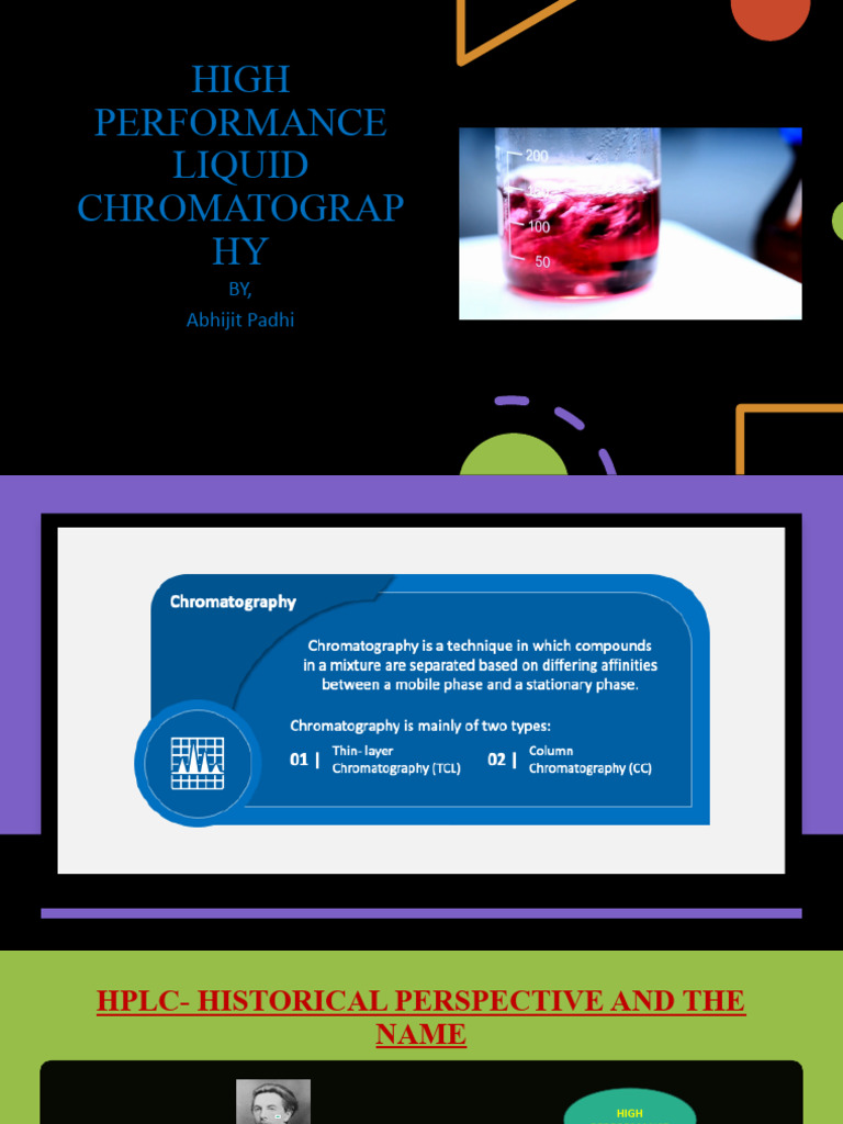 HPLC Overview: Techniques and Applications | PDF | Chromatography ...