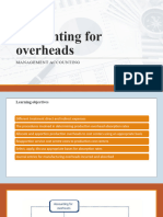 Chapter 5 - Accounting For Overhheads