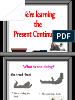 Present Continuous Final