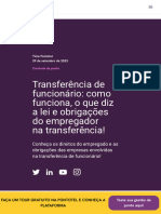 Transferênciadefuncionáriocomofunciona,oquedizaleieobrigaçõesdoempregadornatrans