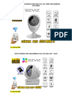 Ezviz Cámara Seguridad Audio Wifi Full HD 1080P Inalámbrica C2C