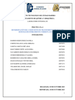 Práctica 6.DETERMINACIÓN DEL COEFICIENTE DE TRANSFERENCIA DE MASA EN SISTEMAS DE ENFRIAMIENTO (VERSION A ESCALA)