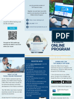 TESDA Online Program - Brochure II