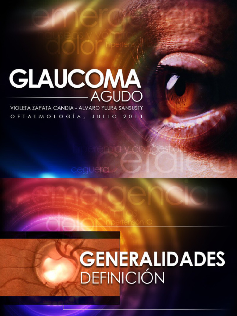 Guía de Glaucoma Agudo para Oftalmólogos | PDF | Glaucoma | Ojo humano