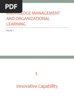 WK 2 - Knowledge Management and Learning