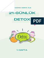 Kasım - Detox - 1. Hafta