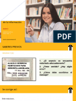 OK-PPTS Sesión Complementaria Semana 4 Criterios de Calidad de La Infrmación PDF