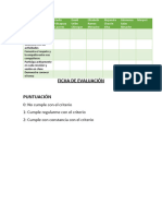 Ficha de Evaluación