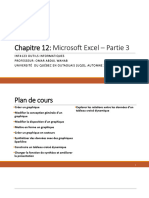 Chapitre 12 - Excel - Partie 2