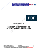 PO02-D28.Limpieza e Inspeccion en Plataforma CORVINA